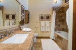 BR 3- Ensuite Bath with Shower / Tub Combo